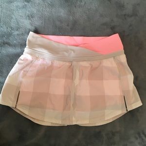 Lululemon Running Skirt sz 4